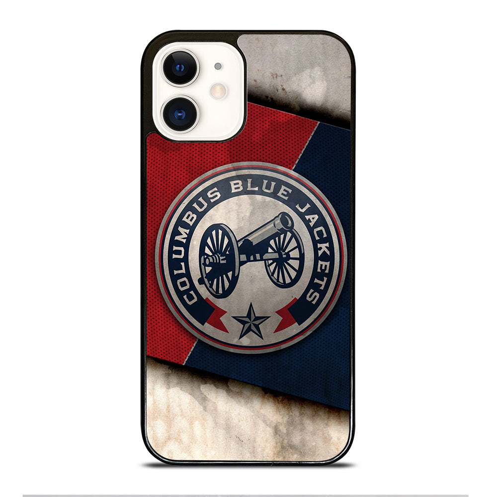 COLUMBUS BLUE JACKETS NHL ICON iPhone 12 Case Cover
