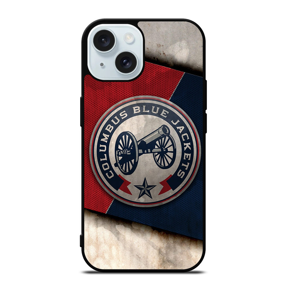 COLUMBUS BLUE JACKETS NHL ICON iPhone 15 Case Cover