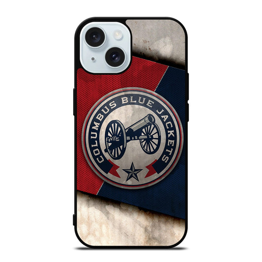 COLUMBUS BLUE JACKETS NHL ICON iPhone 15 Case Cover