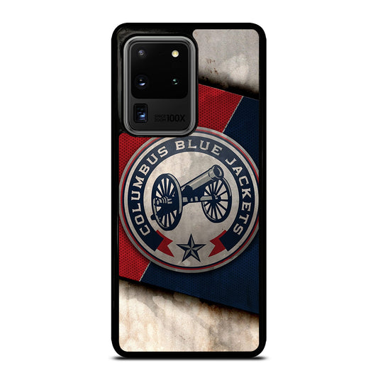 COLUMBUS BLUE JACKETS NHL ICON Samsung Galaxy S20 Ultra Case Cover