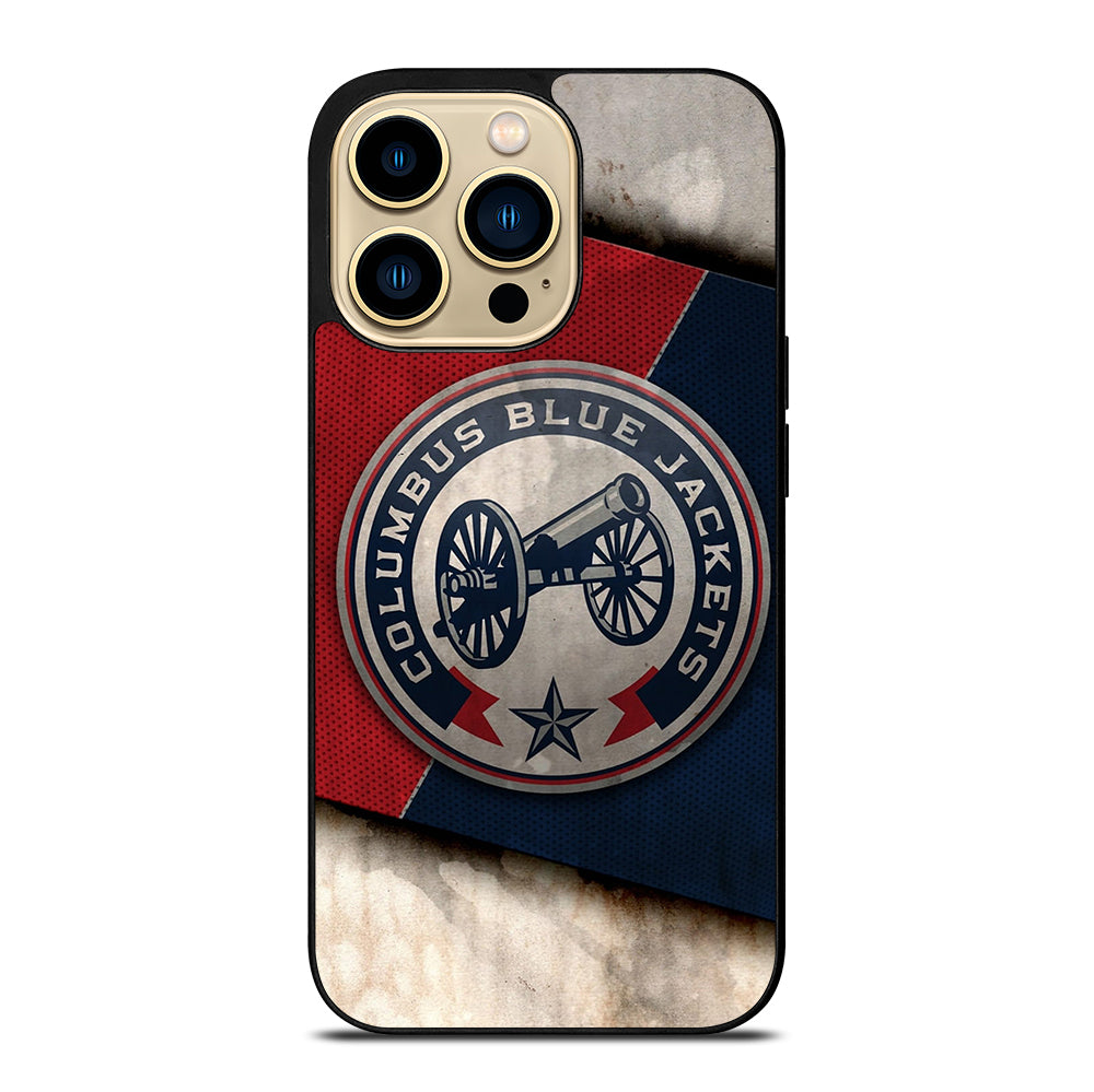 COLUMBUS BLUE JACKETS NHL ICON iPhone 14 Pro Max Case Cover