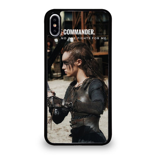 COMMANDER LEXA QUOTE 3 iPhone XS Max Case Cover