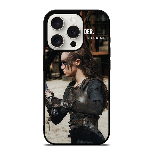 COMMANDER LEXA QUOTE 3 iPhone 15 Pro Case Cover