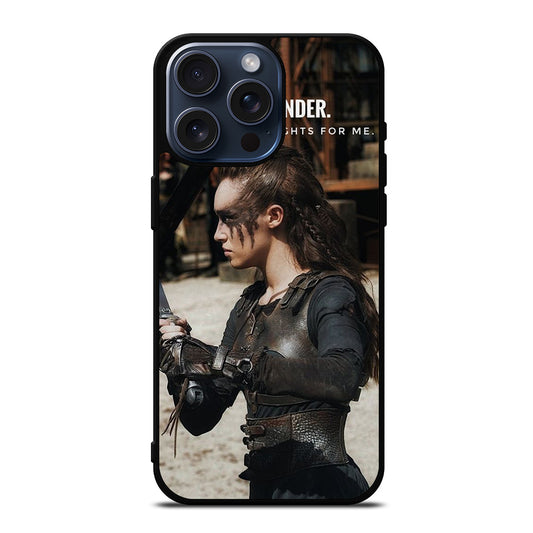 COMMANDER LEXA QUOTE 3 iPhone 15 Pro Max Case Cover