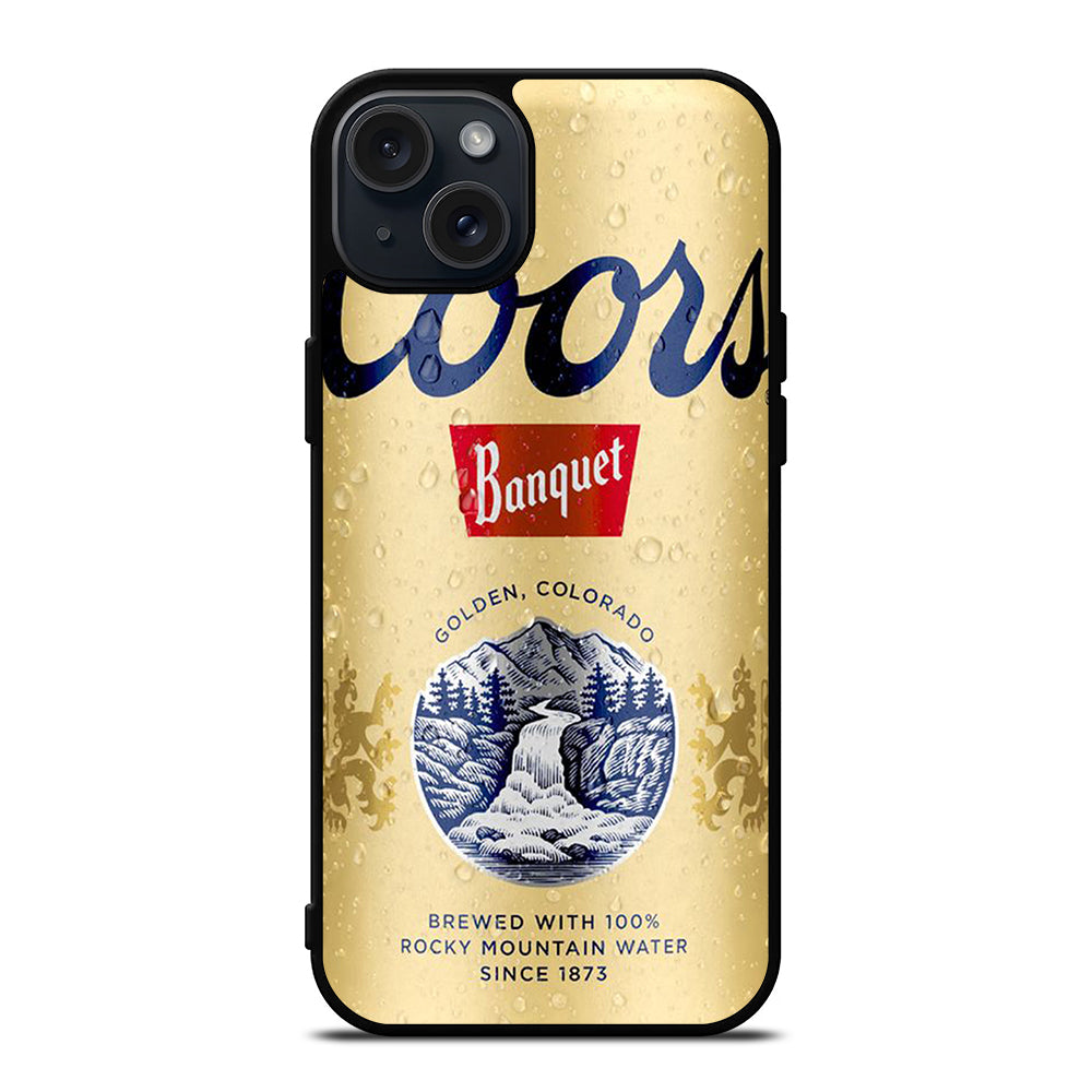 COORS BANQUET 1 iPhone 15 Plus Case Cover