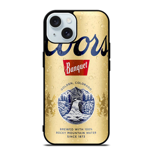 COORS BANQUET 1 iPhone 15 Case Cover