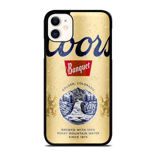COORS BANQUET 1 iPhone 11 Case Cover