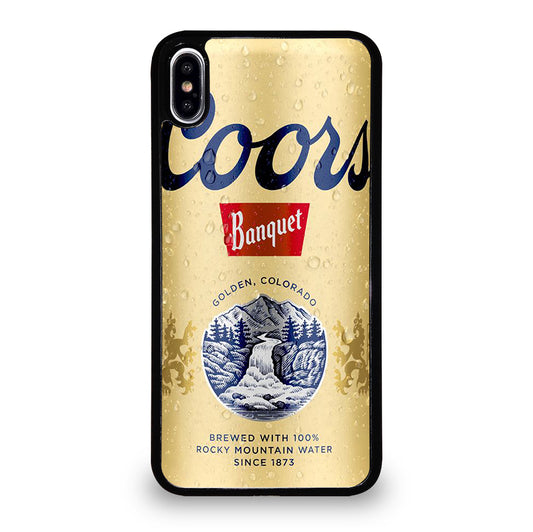 COORS BANQUET 1 iPhone XS Max Case Cover