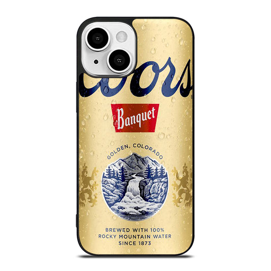 COORS BANQUET 1 iPhone 13 Mini Case Cover