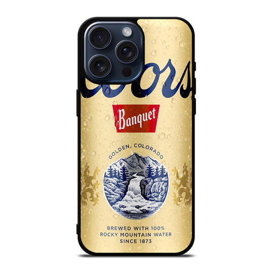 COORS BANQUET 1 iPhone 15 Pro Max Case Cover