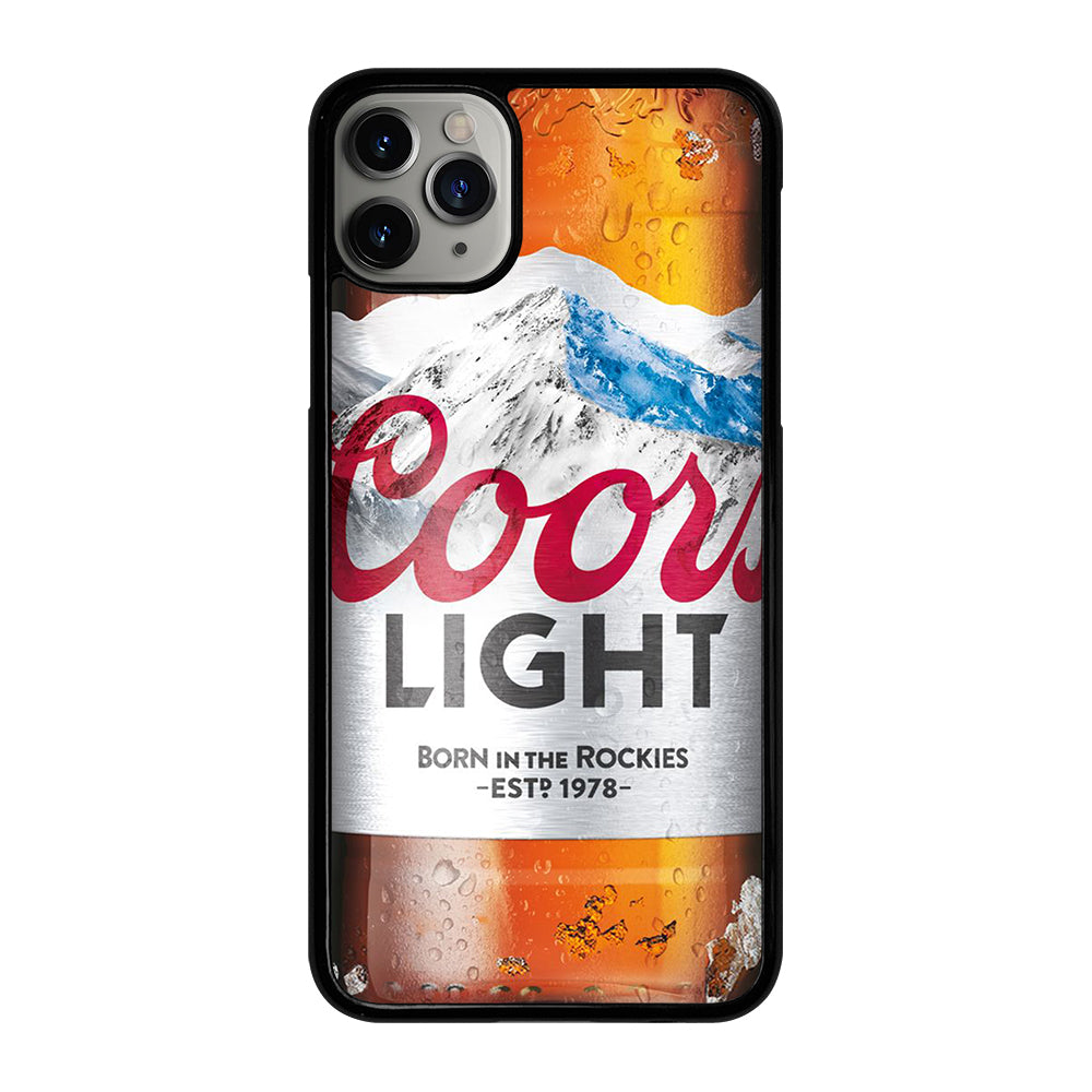 COORS LIGHT BEER BOTTLE 3 iPhone 11 Pro Max Case Cover