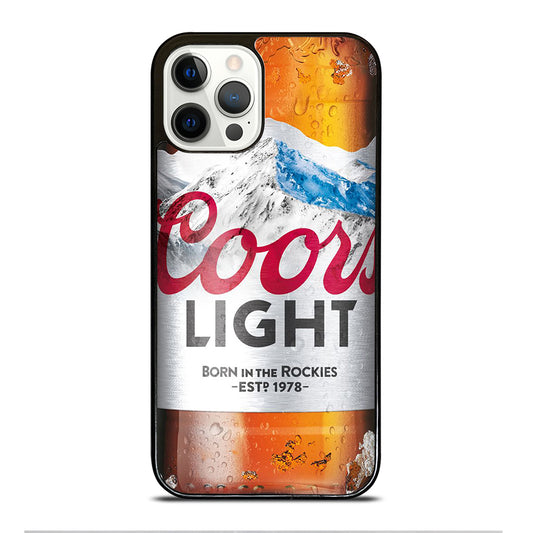 COORS LIGHT BEER BOTTLE 3 iPhone 12 Pro Case Cover