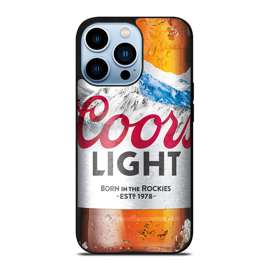 COORS LIGHT BEER BOTTLE 3 iPhone 13 Pro Max Case Cover