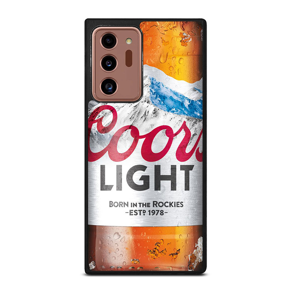 COORS LIGHT BEER BOTTLE 3 Samsung Galaxy Note 20 Ultra Case Cover