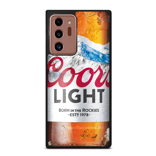 COORS LIGHT BEER BOTTLE 3 Samsung Galaxy Note 20 Ultra Case Cover