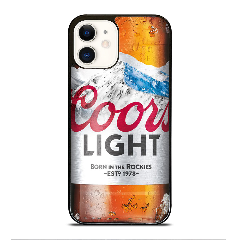 COORS LIGHT BEER BOTTLE 3 iPhone 12 Case Cover