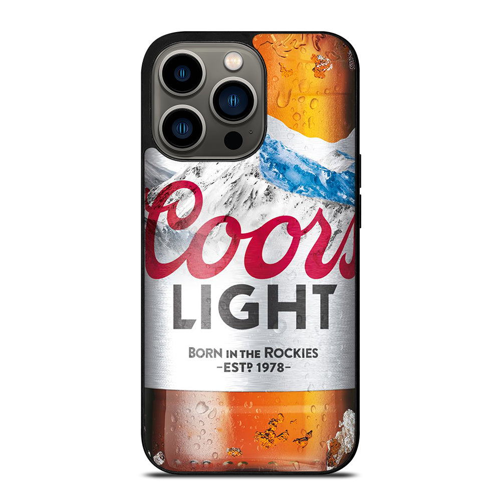 COORS LIGHT BEER BOTTLE 3 iPhone 13 Pro Case Cover