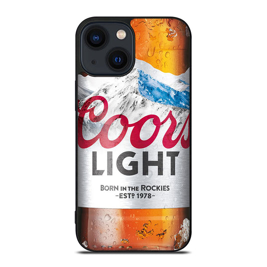 COORS LIGHT BEER BOTTLE 3 iPhone 14 Plus Case Cover