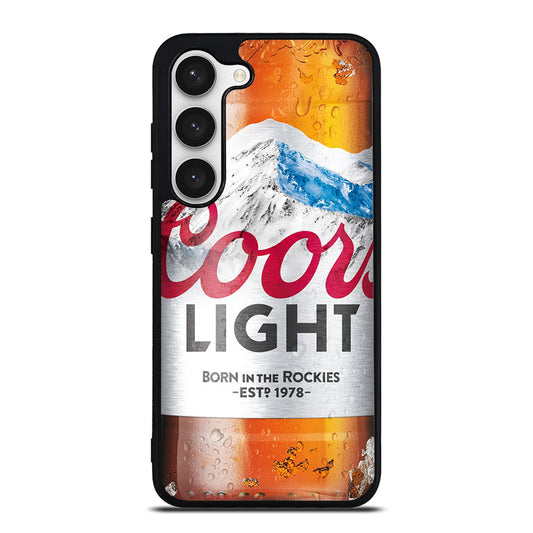 COORS LIGHT BEER BOTTLE 3 Samsung Galaxy S23 Case Cover
