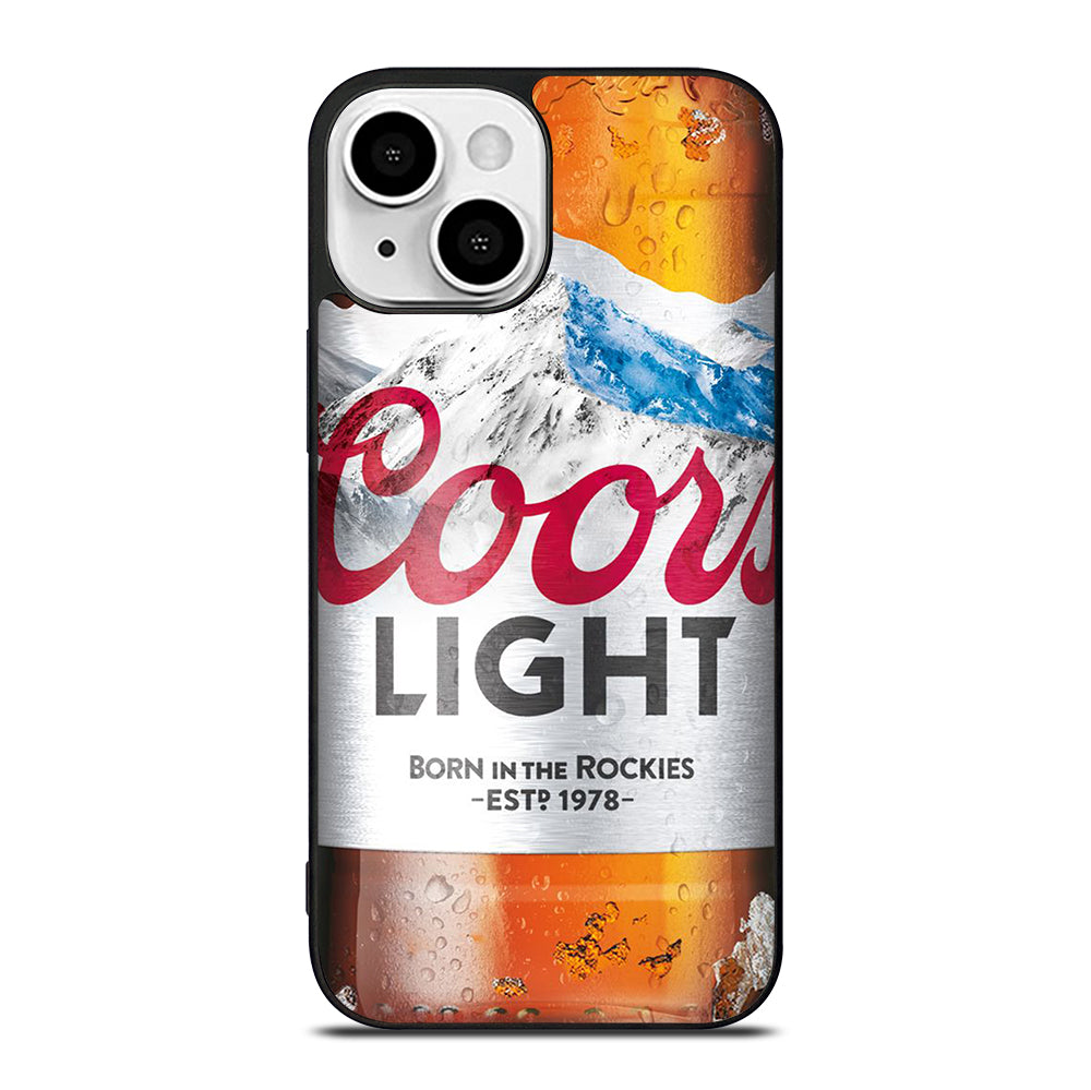 COORS LIGHT BEER BOTTLE 3 iPhone 13 Mini Case Cover