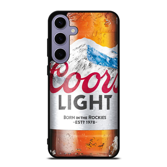 COORS LIGHT BEER BOTTLE 3 Samsung Galaxy S24 Plus Case Cover