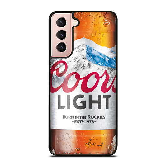 COORS LIGHT BEER BOTTLE 3 Samsung Galaxy S21 Case Cover