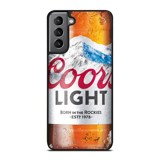 COORS LIGHT BEER BOTTLE 3 Samsung Galaxy S21 Plus Case Cover