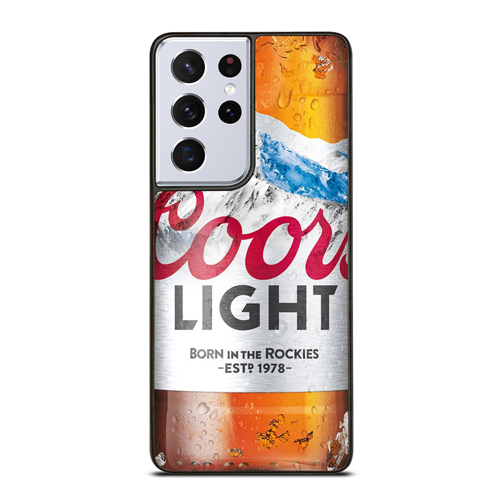 COORS LIGHT BEER BOTTLE 3 Samsung Galaxy S21 Ultra Case Cover