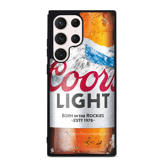 COORS LIGHT BEER BOTTLE 3 Samsung Galaxy S23 Ultra Case Cover
