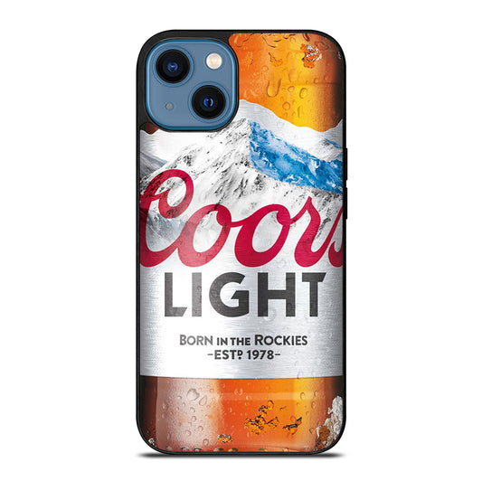 COORS LIGHT BEER BOTTLE 3 iPhone 14 Case Cover