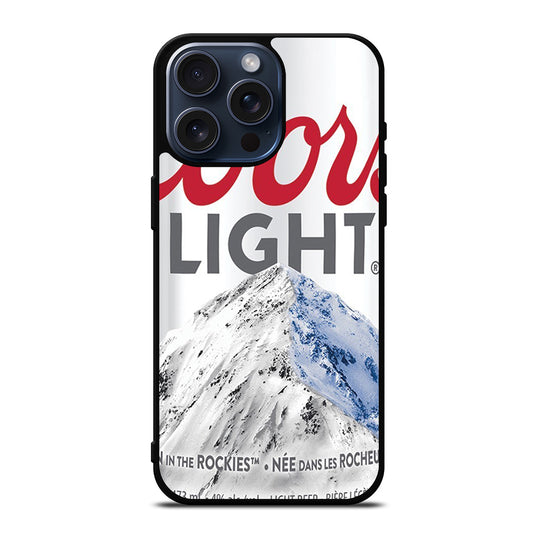 COORS LIGHT BEER COOL iPhone 15 Pro Max Case Cover