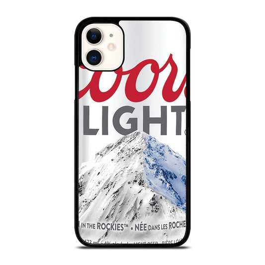 COORS LIGHT BEER COOL iPhone 11 Case Cover