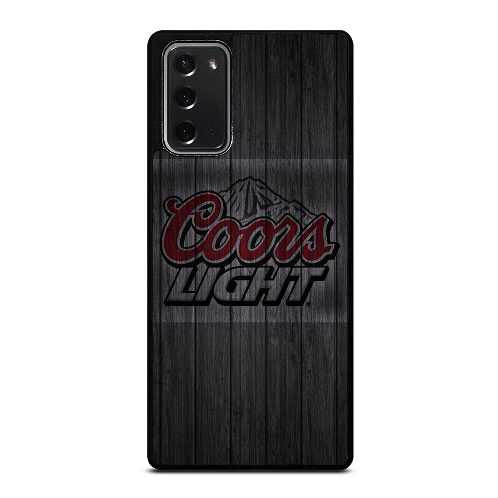 COORS LIGHT BEER WOODEN LOGO Samsung Galaxy Note 20 Case Cover