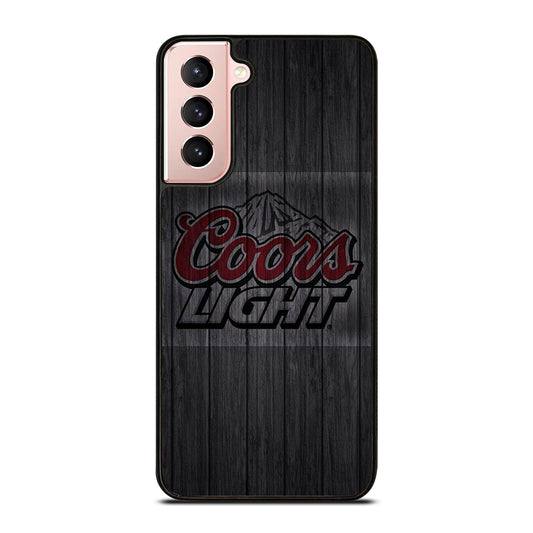 COORS LIGHT BEER WOODEN LOGO Samsung Galaxy S21 Case Cover