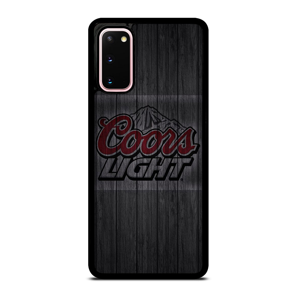 COORS LIGHT BEER WOODEN LOGO Samsung Galaxy S20 Case Cover