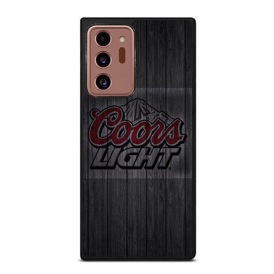 COORS LIGHT BEER WOODEN LOGO Samsung Galaxy Note 20 Ultra Case Cover