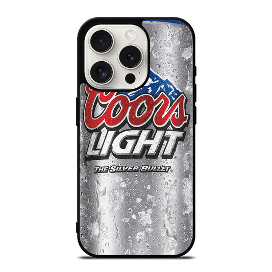 COORS LIGHT BOTTLE BEER iPhone 15 Pro Case Cover