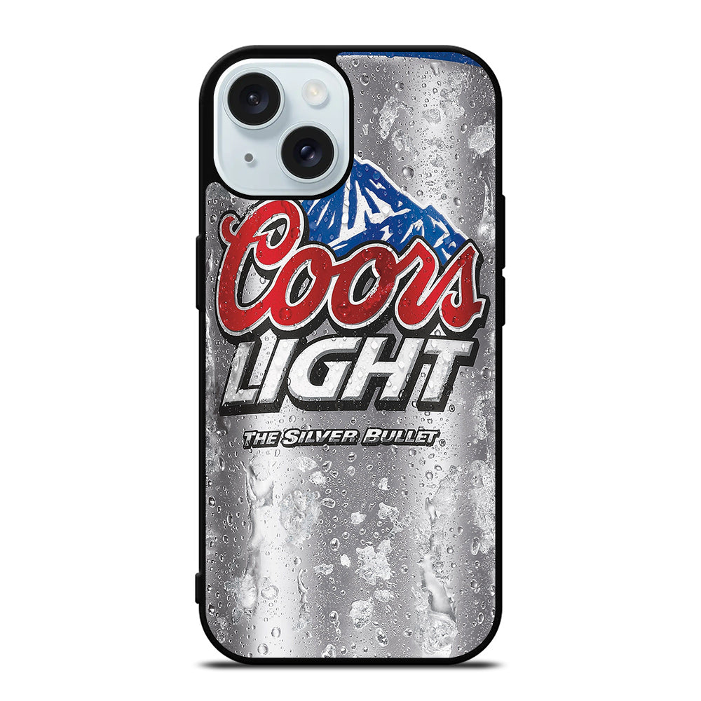 COORS LIGHT BOTTLE BEER iPhone 15 Case Cover
