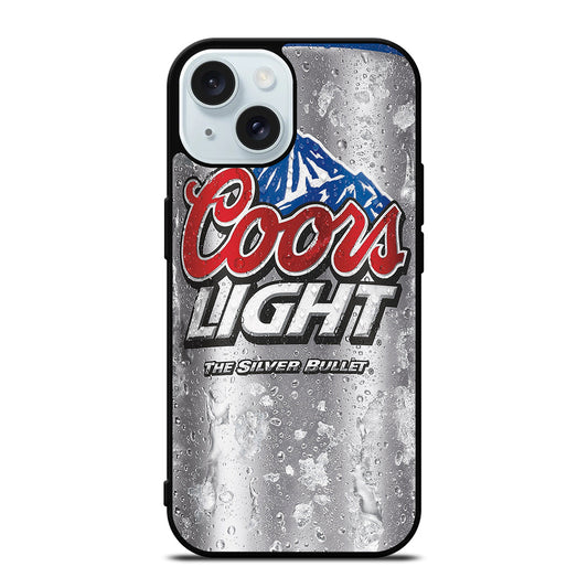 COORS LIGHT BOTTLE BEER iPhone 15 Case Cover