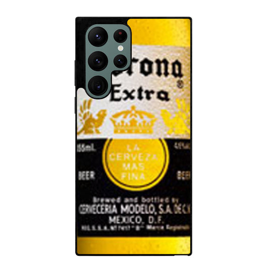 CORONA BEER BOTTLE 2 Samsung Galaxy S22 Ultra Case Cover