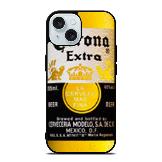 CORONA BEER BOTTLE 2 iPhone 15 Case Cover