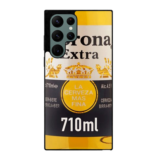CORONA BEER BOTTLE 3 Samsung Galaxy S22 Ultra Case Cover