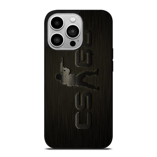 COUNTER STRIKE METAL LOGO iPhone 14 Pro Case Cover