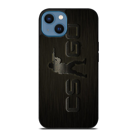 COUNTER STRIKE METAL LOGO iPhone 14 Case Cover