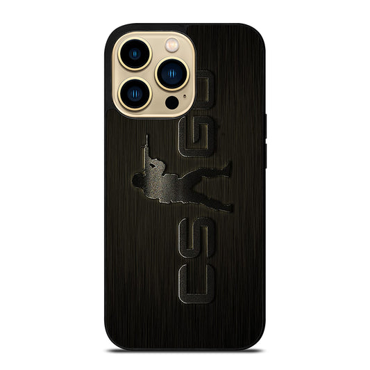 COUNTER STRIKE METAL LOGO iPhone 14 Pro Max Case Cover