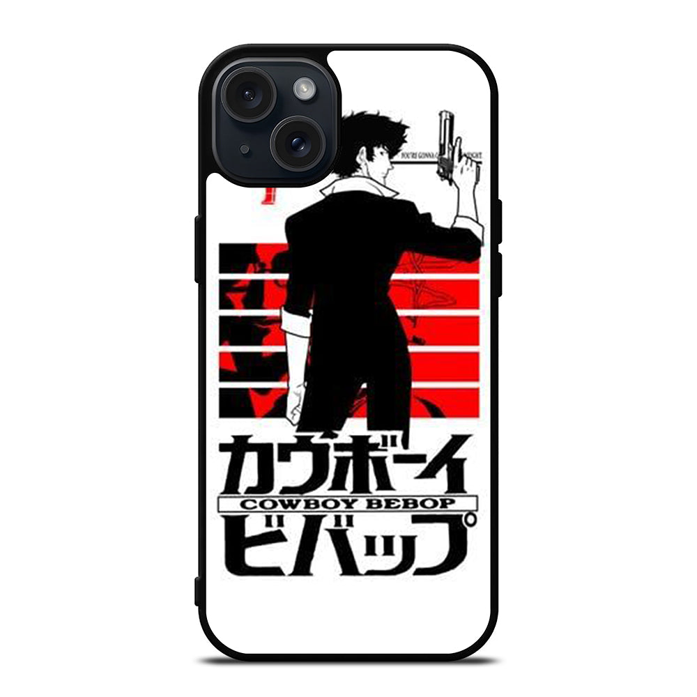 COWBOY BEBOP SPIKE SPIEGEL AMIME 3 iPhone 15 Plus Case Cover
