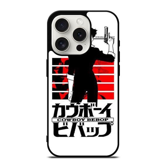 COWBOY BEBOP SPIKE SPIEGEL AMIME 3 iPhone 15 Pro Case Cover