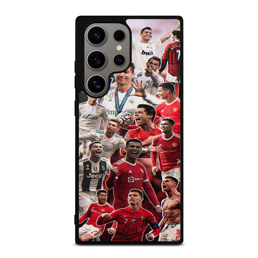CRISTIANO RONALDO COLLAGE Samsung Galaxy S24 Ultra Case Cover