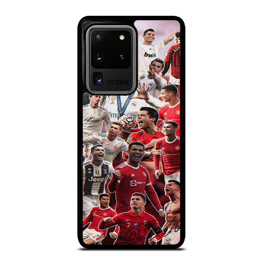 CRISTIANO RONALDO COLLAGE Samsung Galaxy S20 Ultra Case Cover