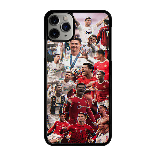 CRISTIANO RONALDO COLLAGE iPhone 11 Pro Max Case Cover